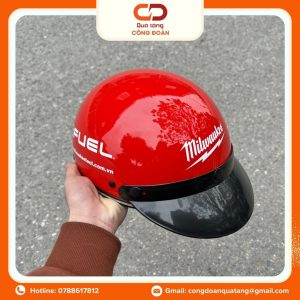 Mũ bảo hiểm in logo