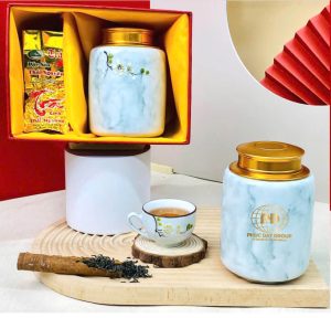 Quà Tết công đoàn in logo