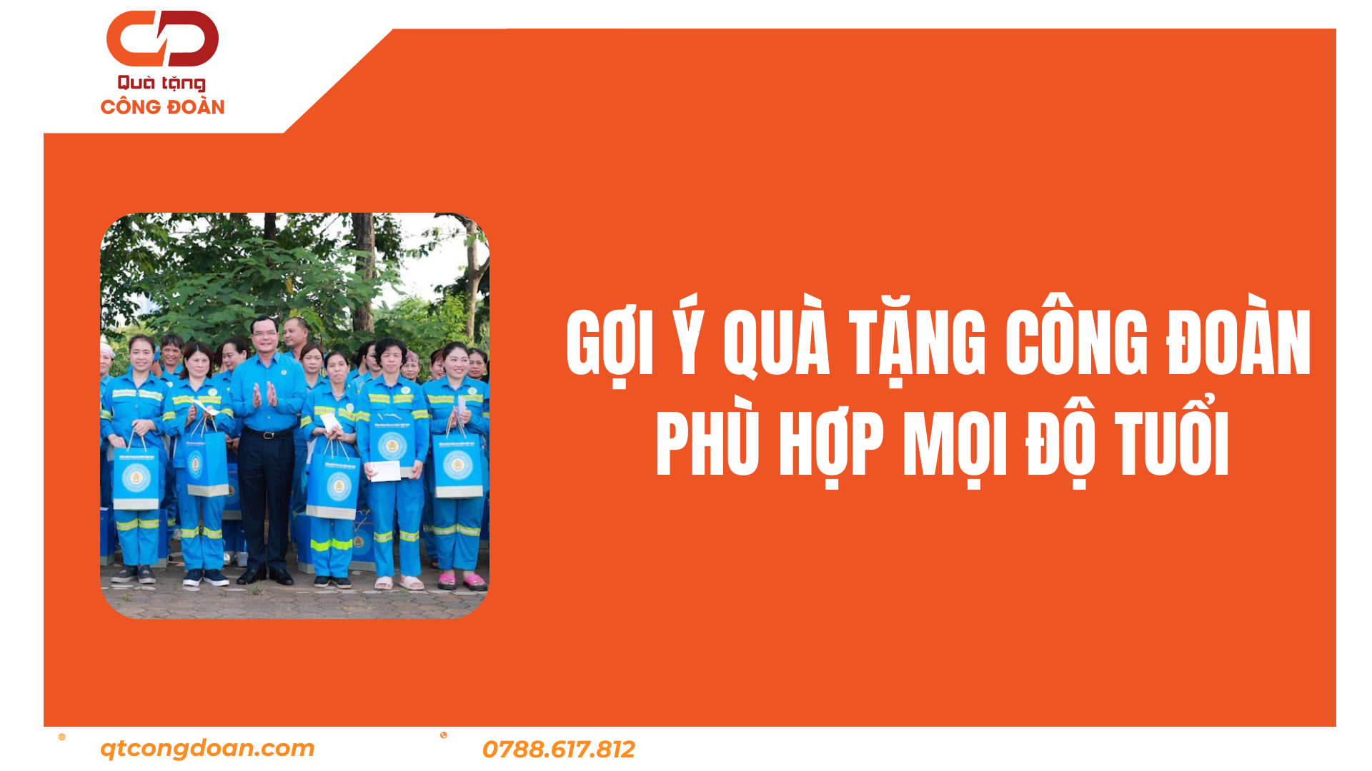 Gợi Ý Quà Tặng Công Đoàn Phù Hợp Mọi Độ Tuổi