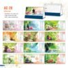 Lịch Bloc 2027 AC Mẫu AC28 - Sống Đẹp (25 x 16 cm) Quà Tết Công Đoàn Đầy Đủ Hóa Đơn VAT in logo doanh nghiệp quà tặng Tết tại Quà Tặng Công Đoàn