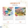 Lịch Bloc 2027 AC Mẫu AC CATTALOGUEACHAU202730 (45 x 70 cm) Quà Tết Công Đoàn Đầy Đủ Hóa Đơn VAT in logo - Quà Tặng Công Đoàn Việt
