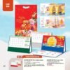 Lịch Bàn Chữ M (Có Note 52 Tuần) 2027 AH Mẫu AH47 - Thuận Buồm Xuôi Gió (24 x 16cm) Quà Tết Công Đoàn Đầy Đủ Hóa Đơn VAT in logo doanh nghiệp quà tặng Tết tại Quà Tặng Công Đoàn