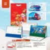 Lịch Bàn Chữ M (Có Note 52 Tuần) 2027 AH Mẫu AH65 (24 x 16cm) Quà Tết Công Đoàn Đầy Đủ Hóa Đơn VAT in logo doanh nghiệp quà tặng Tết tại Quà Tặng Công Đoàn