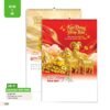 Lịch Treo Tường Lò Xo 7 Tờ 2027 AH Mẫu AH81 (40 x 60cm) Quà Tết Công Đoàn Đầy Đủ Hóa Đơn VAT in logo doanh nghiệp quà tặng Tết tại Quà Tặng Công Đoàn