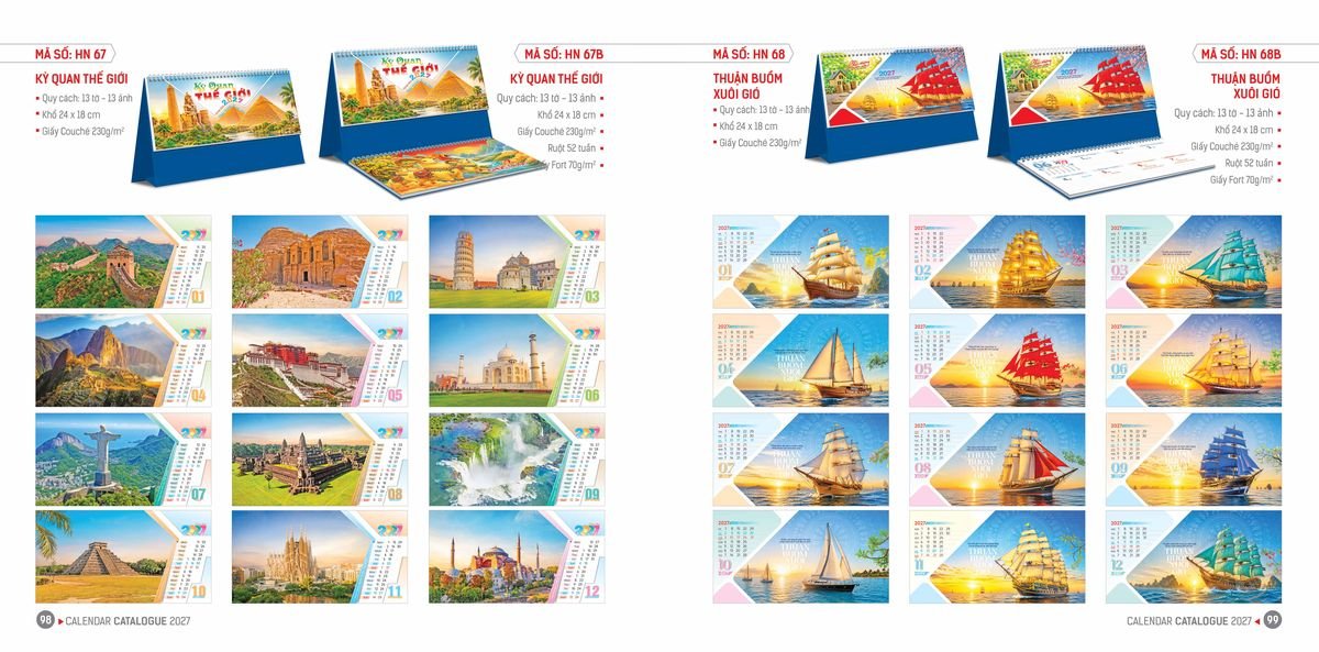 Lịch Để Bàn Ba Nhất Ba Nhất 2027 BN505 Quà Tết Công Đoàn Đầy Đủ Hóa Đơn VAT Lịch Để Bàn Ba Nhất Ba Nhất 2027 BN505 Quà Tết Công Đoàn Đầy Đủ Hóa Đơn VAT