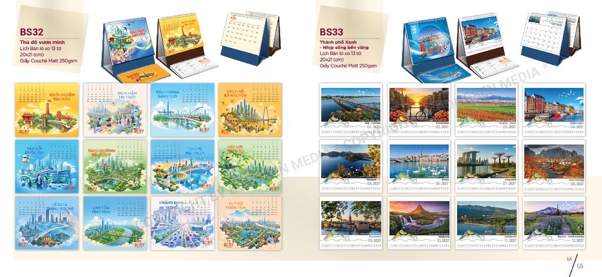 Lịch Để Bàn Nghệ Thuật 2027 Bông Sen BS33 Quà Tết Công Đoàn Đầy Đủ Hóa Đơn VAT Lịch Để Bàn Nghệ Thuật 2027 Bông Sen BS33 Quà Tết Công Đoàn Đầy Đủ Hóa Đơn VAT