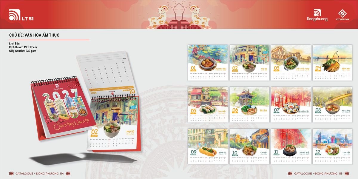 Lịch Bloc ĐP 2027 DP56 Quà Tết Công Đoàn Đầy Đủ Hóa Đơn VAT Lịch Bloc ĐP 2027 DP56 Quà Tết Công Đoàn Đầy Đủ Hóa Đơn VAT