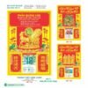 Lịch Bìa Treo 2027 HBT Mẫu HBT188 (15 x 19cm) Quà Tết Công Đoàn Đầy Đủ Hóa Đơn VAT in logo doanh nghiệp quà tặng Tết tại Quà Tặng Công Đoàn