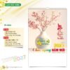 Lịch Treo Tường 2027 HT Mẫu HT43 (40 x 60cm) Quà Tết Công Đoàn Đầy Đủ Hóa Đơn VAT in logo doanh nghiệp quà tặng Tết tại Quà Tặng Công Đoàn