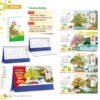 Lịch Để Bàn 2027 HT Mẫu HT69 (24 x 16cm) Quà Tết Công Đoàn Đầy Đủ Hóa Đơn VAT in logo doanh nghiệp quà tặng Tết tại Quà Tặng Công Đoàn
