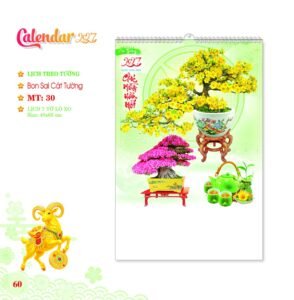 quà tặng chăm lo đoàn viên Lịch Treo Tường Lò Xo 2027 MT Mẫu MT30 (40 x 60cm) Quà Tết Công Đoàn Đầy Đủ Hóa Đơn VAT
