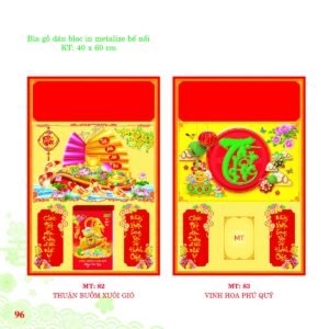 Lịch Bloc 2027 MT Mẫu MT82 (29 x 41 cm) Quà Tết Công Đoàn Đầy Đủ Hóa Đơn VAT in logo doanh nghiệp quà tặng Tết tại Quà Tặng Công Đoàn