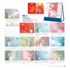 Lịch Bloc 2027 NB Mẫu NB318 (29 x 41 cm) Quà Tết Công Đoàn Đầy Đủ Hóa Đơn VAT in logo doanh nghiệp quà tặng Tết tại Quà Tặng Công Đoàn