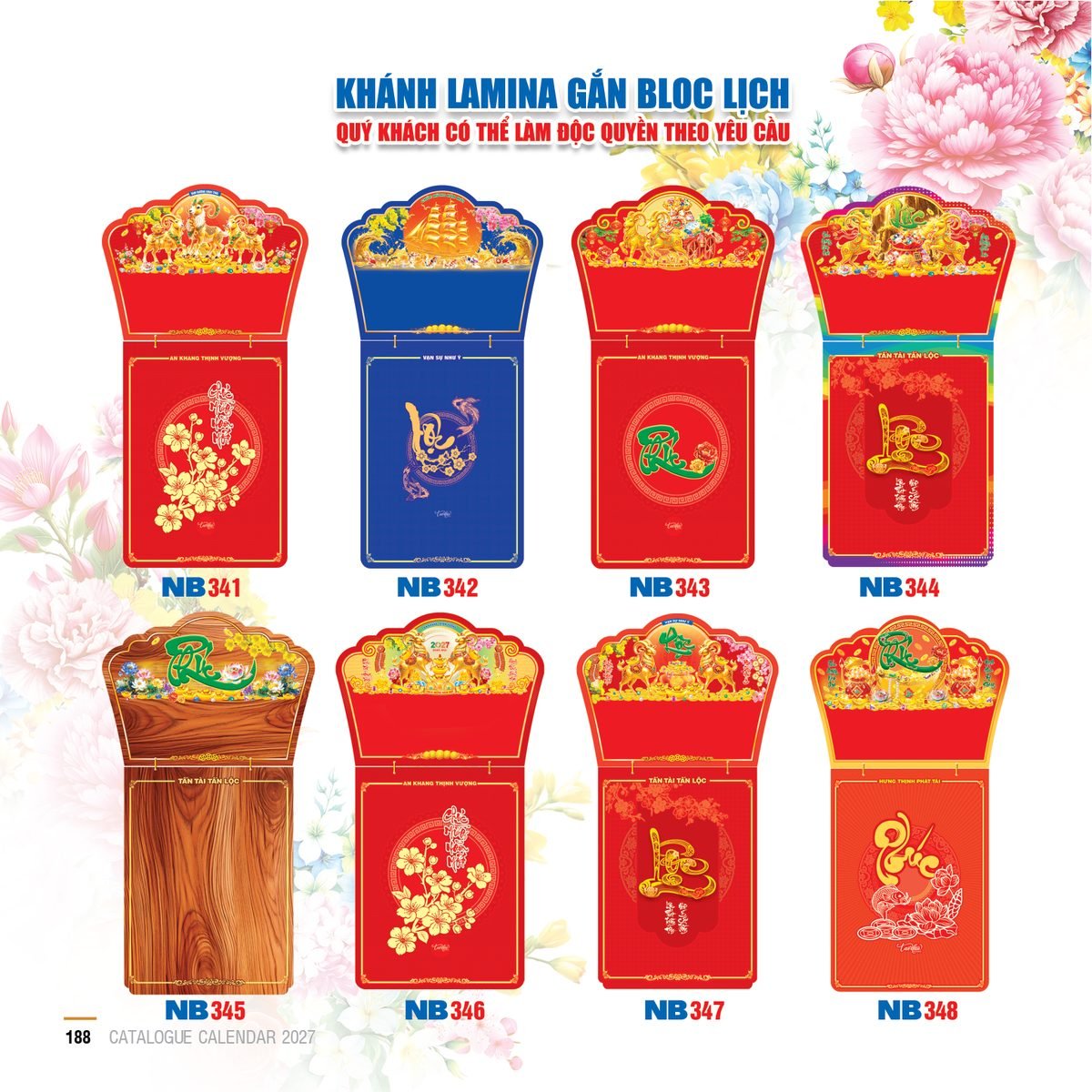 Lịch Bloc 2027 NB Mẫu NB341 (29 x 41 cm) Quà Tết Công Đoàn Đầy Đủ Hóa Đơn VAT Lịch Bloc 2027 NB Mẫu NB341 (29 x 41 cm) Quà Tết Công Đoàn Đầy Đủ Hóa Đơn VAT in logo doanh nghiệp quà tặng Tết tại Quà Tặng Công Đoàn