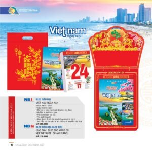 Lịch Bloc Siêu Đại 2027 NB Mẫu NB6 (20 x 30cm) Quà Tết Công Đoàn Đầy Đủ Hóa Đơn VAT in logo doanh nghiệp quà tặng Tết tại Quà Tặng Công Đoàn