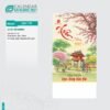 Lịch Treo Tường Lò Xo 7 Tờ 2027 NH Mẫu NH27 (36 x 70cm) Quà Tết Công Đoàn Đầy Đủ Hóa Đơn VAT in logo doanh nghiệp quà tặng Tết tại Quà Tặng Công Đoàn