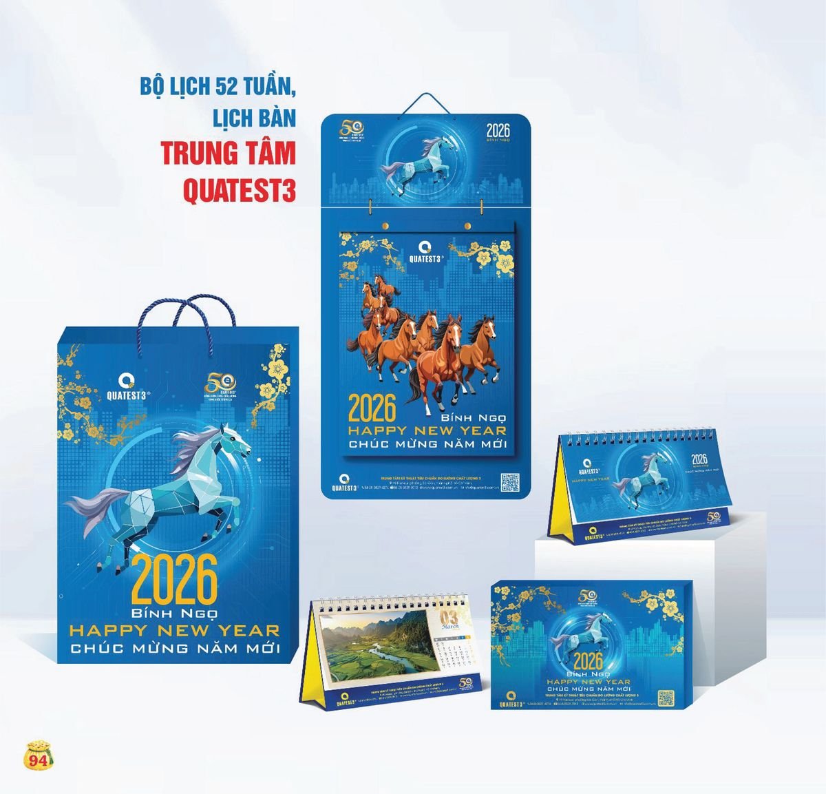 Lịch Bloc Siêu Cực Đại 2027 TDM91 Quà Tết Công Đoàn Đầy Đủ Hóa Đơn VAT