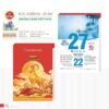 Lịch Bloc 2027 TD Mẫu TD38 (29 x 41 cm) Quà Tết Công Đoàn Đầy Đủ Hóa Đơn VAT in logo doanh nghiệp quà tặng Tết tại Quà Tặng Công Đoàn