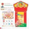 Lịch Treo Tường Lò Xo 2027 TD Mẫu TD40 (40 x 60 cm) Quà Tết Công Đoàn Đầy Đủ Hóa Đơn VAT in logo doanh nghiệp quà tặng Tết tại Quà Tặng Công Đoàn