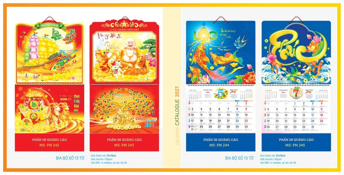 Lịch 13 Tờ Tân Phương Nam TPN13T04 Quà Tết Công Đoàn Đầy Đủ Hóa Đơn VAT Lịch 13 Tờ Tân Phương Nam TPN13T04 Quà Tết Công Đoàn Đầy Đủ Hóa Đơn VAT