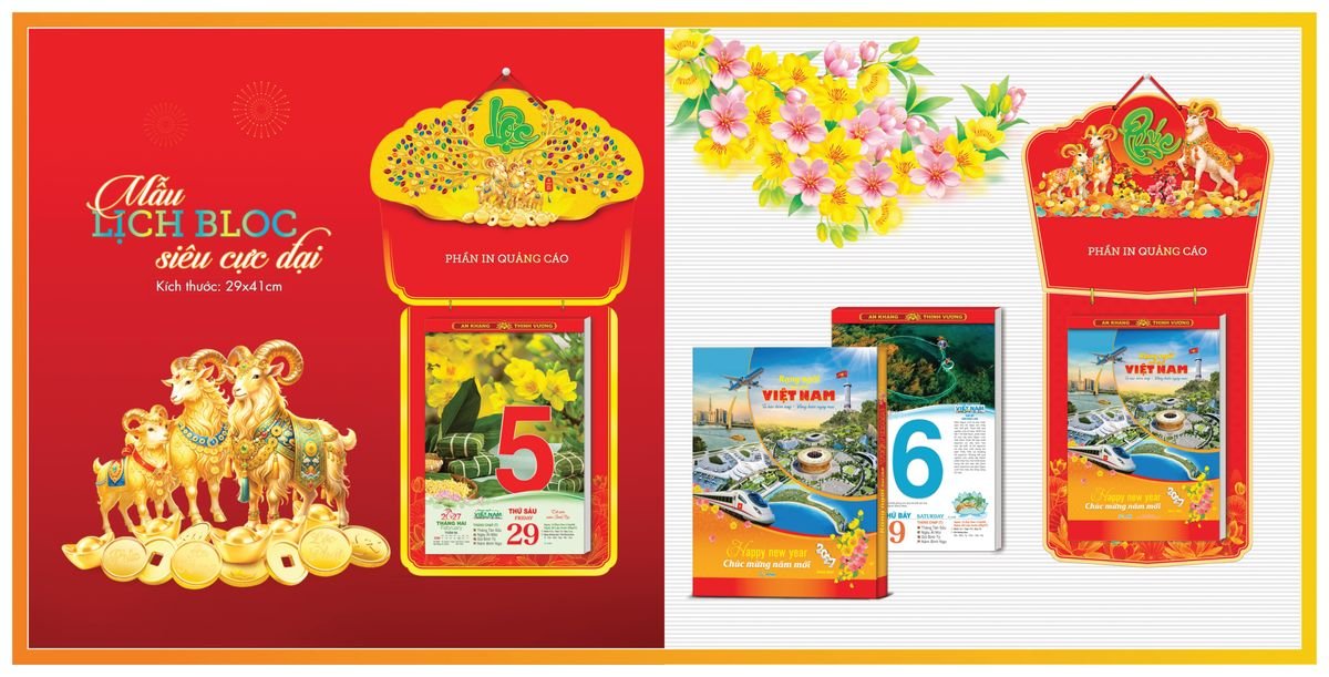 Lịch Bloc Tân Phương Nam 2027 TPNBLOC06 Quà Tết Công Đoàn Đầy Đủ Hóa Đơn VAT