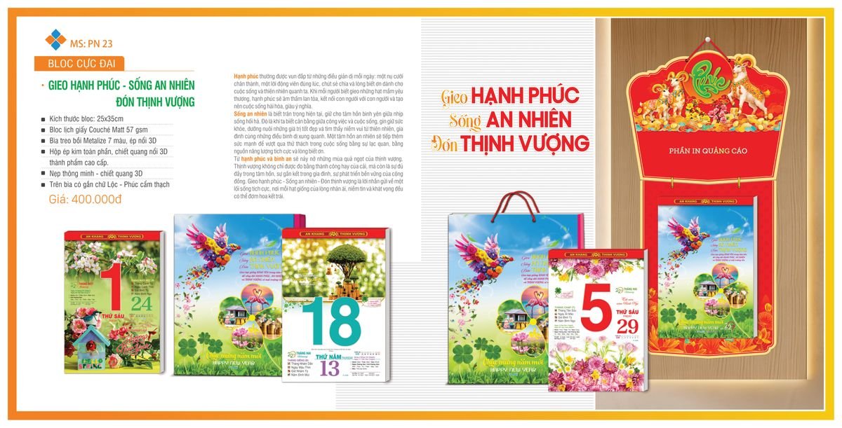 Lịch Bloc TPN 2027 TPNBLOC26 Quà Tết Công Đoàn Đầy Đủ Hóa Đơn VAT
