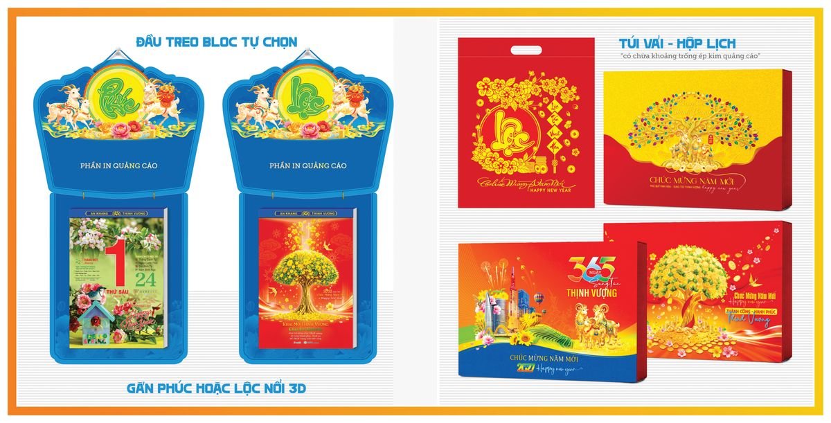 Lịch Bloc TPN 2027 TPNBLOC30 Quà Tết Công Đoàn Đầy Đủ Hóa Đơn VAT