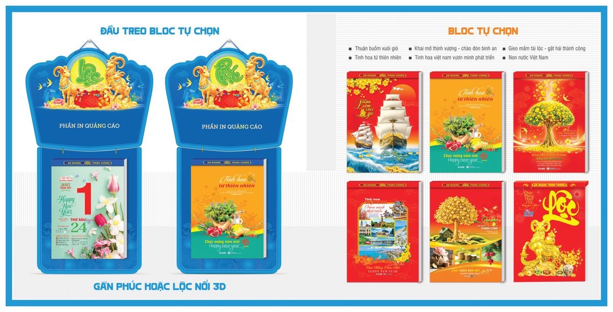 Lịch Bloc TPN 2027 TPNBLOC49 Quà Tết Công Đoàn Đầy Đủ Hóa Đơn VAT