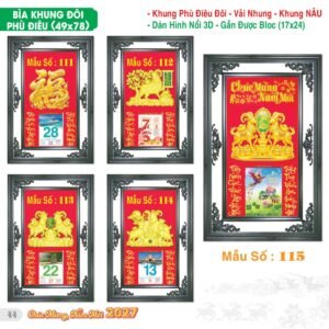 Lịch Bloc Đại Đặc Biệt 2027 TS Mẫu TS-45 (49 x 78 cm) Quà Tết Công Đoàn Đầy Đủ Hóa Đơn VAT