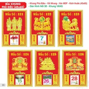 Lịch Bìa Treo 2027 TS Mẫu TS-47 (45 x 65 cm) Quà Tết Công Đoàn Đầy Đủ Hóa Đơn VAT