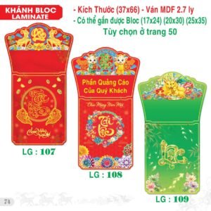 Lịch Bloc Siêu Đại 2027 TS Mẫu TS-75 (37 x 66 cm) Quà Tết Công Đoàn Đầy Đủ Hóa Đơn VAT