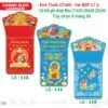Lịch Bloc Siêu Đại 2027 TS Mẫu TS-77 (37 x 66 cm) Quà Tết Công Đoàn Đầy Đủ Hóa Đơn VAT