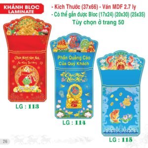 Lịch Bloc Siêu Đại 2027 TS Mẫu TS-77 (37 x 66 cm) Quà Tết Công Đoàn Đầy Đủ Hóa Đơn VAT