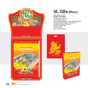 Lịch Bloc Siêu Cực Đại 2027 VL Mẫu VL02A (38 x 53 cm) Quà Tết Công Đoàn Đầy Đủ Hóa Đơn VAT in logo doanh nghiệp quà tặng Tết tại Quà Tặng Công Đoàn