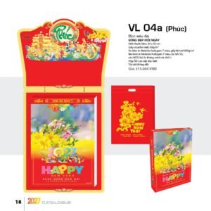 Lịch Bloc Siêu Đại 2027 VL Mẫu VL04A (20 x 30cm) Quà Tết Công Đoàn Đầy Đủ Hóa Đơn VAT in logo doanh nghiệp quà tặng Tết tại Quà Tặng Công Đoàn