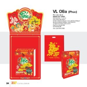 Lịch Bloc Siêu Đại 2027 VL Mẫu VL06A (17 x 24cm) Quà Tết Công Đoàn Đầy Đủ Hóa Đơn VAT in logo doanh nghiệp quà tặng Tết tại Quà Tặng Công Đoàn